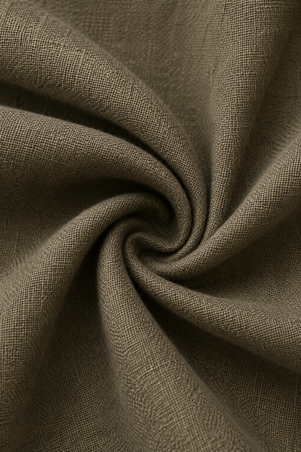 OLIVE KHAKI Premium Linen Blend Co-Ord Set for Women