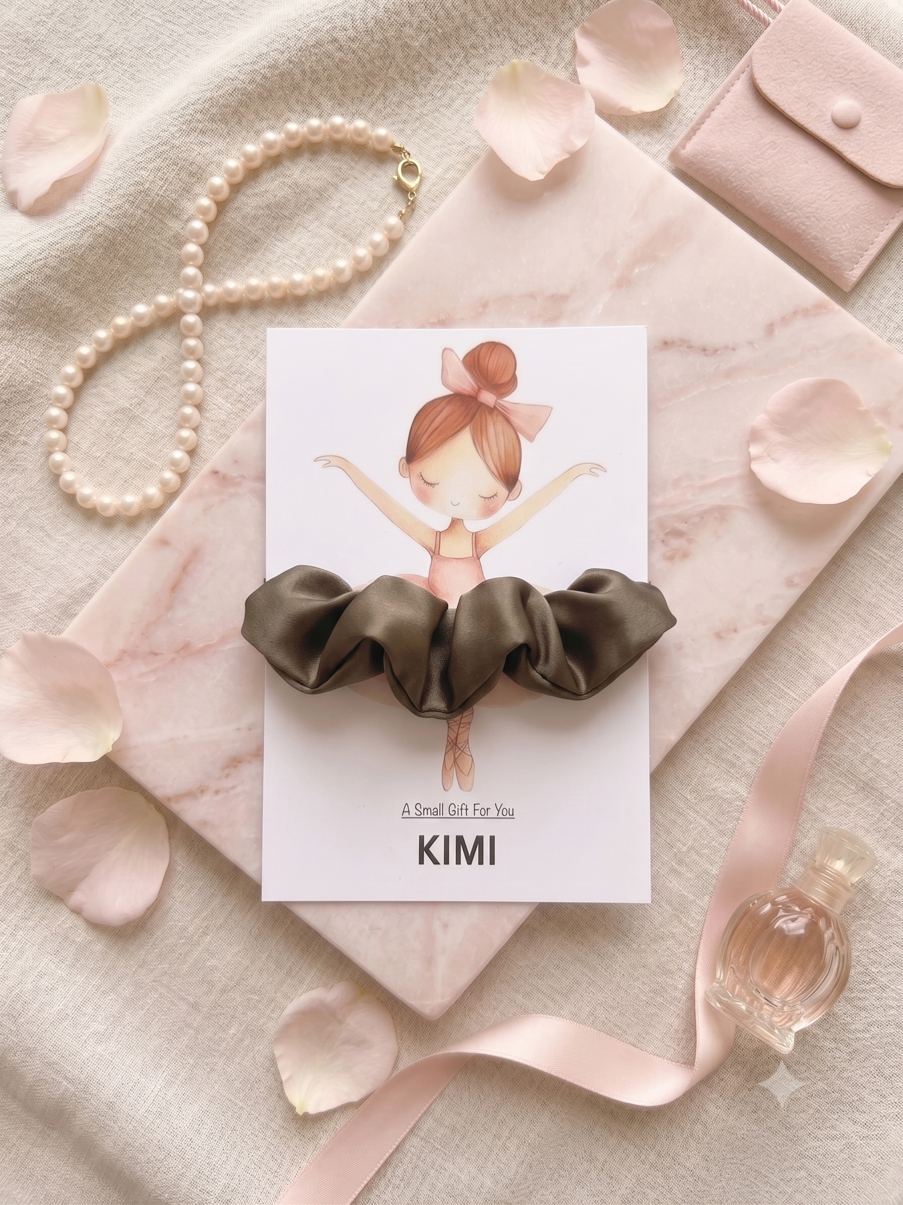 Tutu Scrunchie for Women & Girls 4Pcs - Multicolor Scrunchies