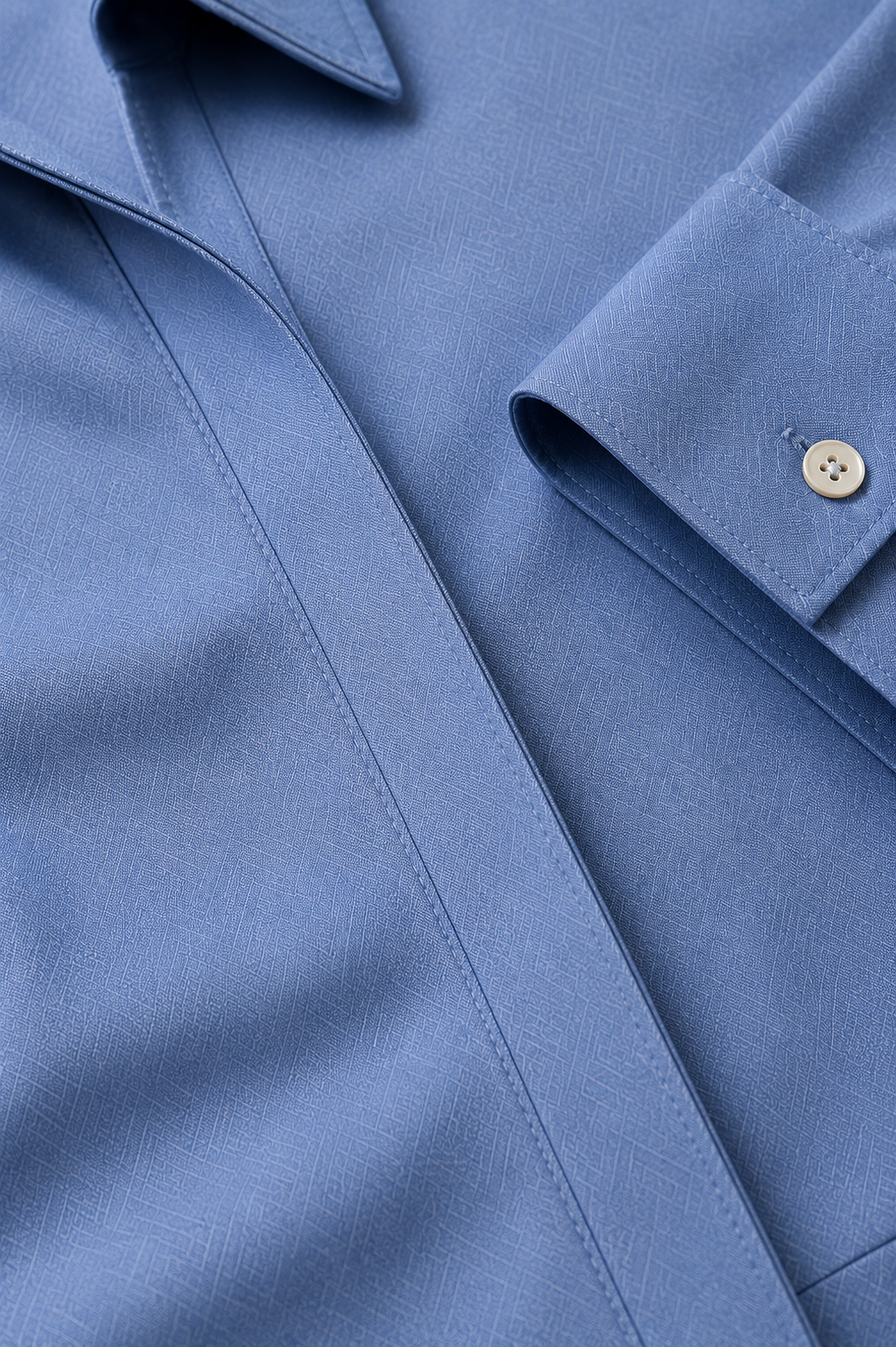 HIDDEN PLACKET Premium Cotton Blend Co-Ord Set