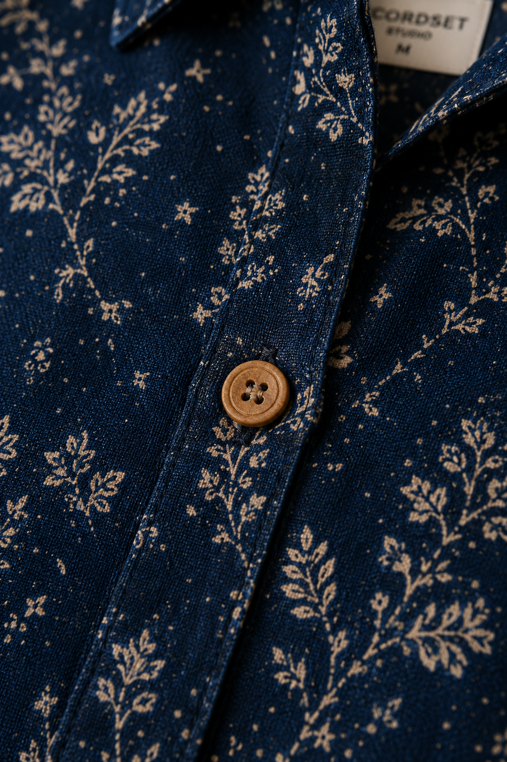 Indigo Bagru Floral Premium Cotton Flex Co-Ord Set